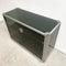 Post Modern Italian Smokey Glass Cabinet