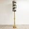 1940s Rare Alabaster Twisted Column Floor Lamp Base