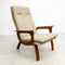Rare Danish or Swedish Armchair Brazilian Rosewood Bent Plywood