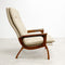 Rare Danish or Swedish Armchair Brazilian Rosewood Bent Plywood