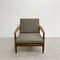 Rare Mid Century Parker Nordic Wrap Around Low Back Armchair - Restored