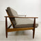 Rare Mid Century Parker Nordic Wrap Around Three Seater Sofa