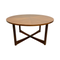 Rare Mid Century Parker Round 'Sundial' Teak Coffee Table - Restored