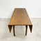 Rare Mid Century Tasmanian Blackwood Pembroke Extension Dining Table