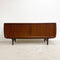 Rare mid century restored teak Berryman sideboard with tambour doors designed by Johannes Andersen