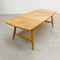 Restored 1970s Mid Century Solid Elm Ercol Coffee Table