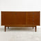 Restored Mid Century Parker Nordic Cats Eye Teak Sideboard