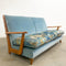 Restored Mid Century Three Seater Sofa Lounge