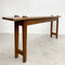 Rustic Elm Console Table
