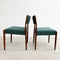 Set Of Four Mid Century Parker Dining Chairs