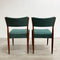 Set Of Four Mid Century Parker Dining Chairs