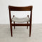 Set of 6 Parker Nordic Dining Chairs With Blackwood Frames