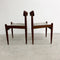 Set of 6 Parker Nordic Dining Chairs With Blackwood Frames