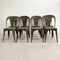 Set 8 Tolix Style Industrial Cafe Dining Chairs by Le Forge Sydney