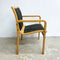 Set of Four Beech European 1960's/70's Chairs