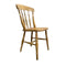 Set of Six Vintage Rustic Elm Kitchen Dining Chairs