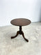 Small 1920s Round Cedar Wine Side Table
