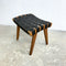 Snelling Footstool Woven Strapping