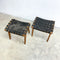 Snelling Footstool Woven Strapping
