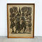 Thai Temple Rubbing Circa 1950 1960's