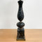Vintage 1960s Italian Black Marble And Brass Table Lamp