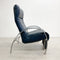 Vintage Billie Recliner Leather Armchair By Lafer Made in Brazil