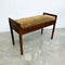 Vintage Brazilian Rosewood Piano Stool