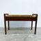 Vintage Brazilian Rosewood Piano Stool