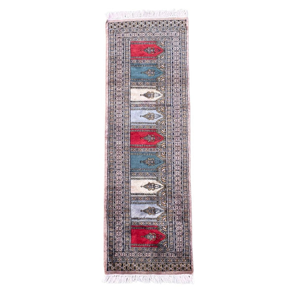 Vintage Hand Knotted Wool Rug