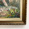 Vintage Oil On Board Of Seaside Villa - Artist Unknown