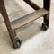Vintage Rustic Industrial A Frame Library Ladder