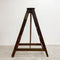 Vintage Rustic Industrial A Frame Library Ladder