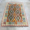 Vintage Hand Knotted Wool Kilim Rug