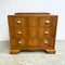 Vintage Chest Of Drawers With Brass Shell Handles