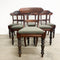 Suite Of Six Cedar Antique Dining Chairs