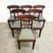 Suite Of Six Cedar Antique Dining Chairs