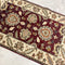 Quality Wool Rug With Red & Cream Tones
