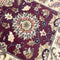Quality Wool Rug With Red & Cream Tones