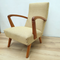 Retro 1950's Vintage armchair Newly Upholstered