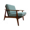 Mid Century Iconic Parker Rattan Back Armchair Restored & Upholstered