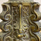 Pair Mid Century 1960's Green Ornate Dolphin Table Lamps