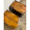 Pair Art Deco Walnut Veneer Bedside Cabinets