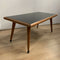 Mid Century Australian Black Vitrolite Glass Top Coffee Table