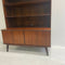 Mid Century Danish Upright Bookcase Buffet