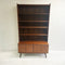 Mid Century Danish Upright Bookcase Buffet