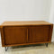 Mid Century 1960's Danish Teak Pin Leg sideboard By Dyrlund