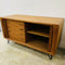 Mid Century 1960's Danish Teak Pin Leg sideboard By Dyrlund
