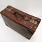 Vintage leather suitcase