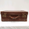 Vintage leather suitcase