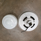 Rare Vintage hospital Industrial Enamel and Glass Pendant Lights